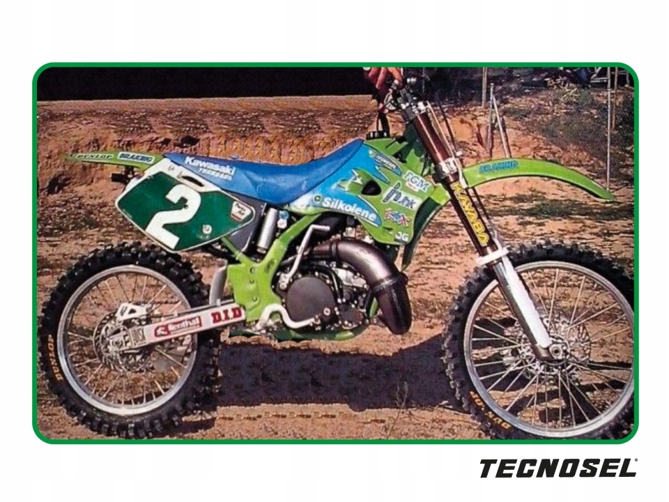 Sada Nálepiek Kawasaki Kx 125/250 '94-'98 Replica Team Kawasaki 1996
