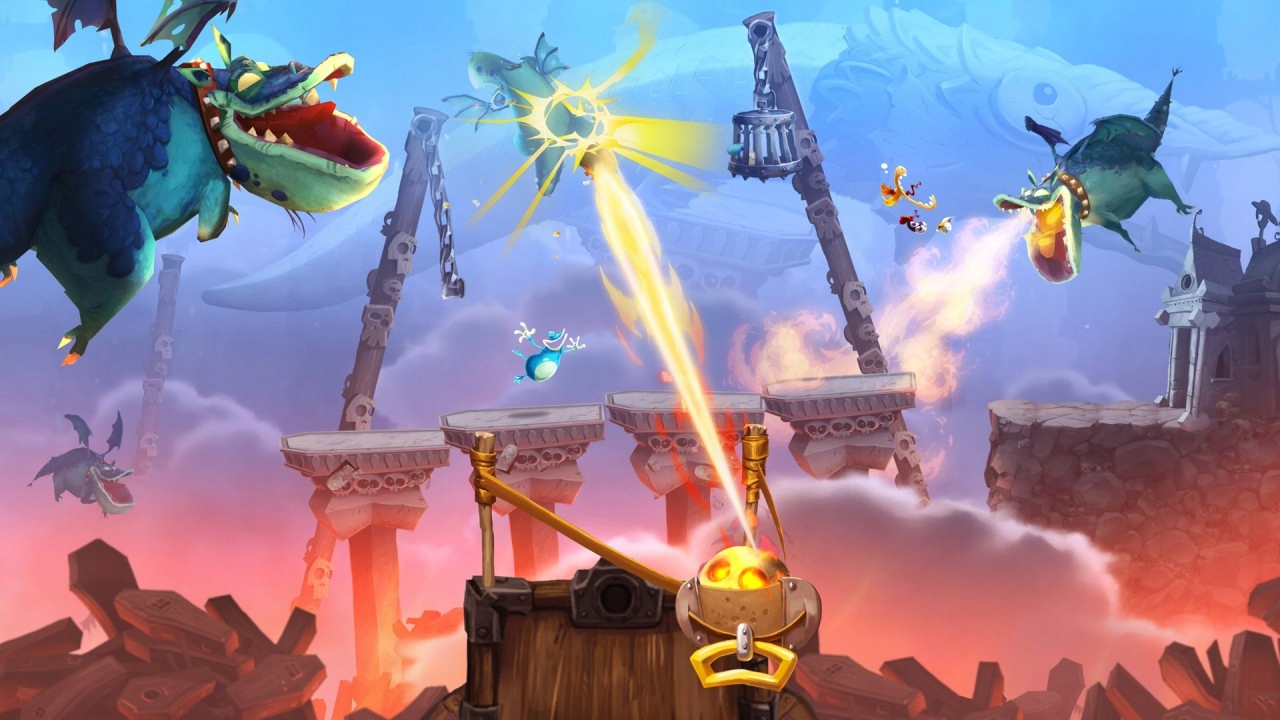 WII U Rayman Legends / PLATFORMOWA / ZRĘCZNOŚCIOWE Producent Ubisoft