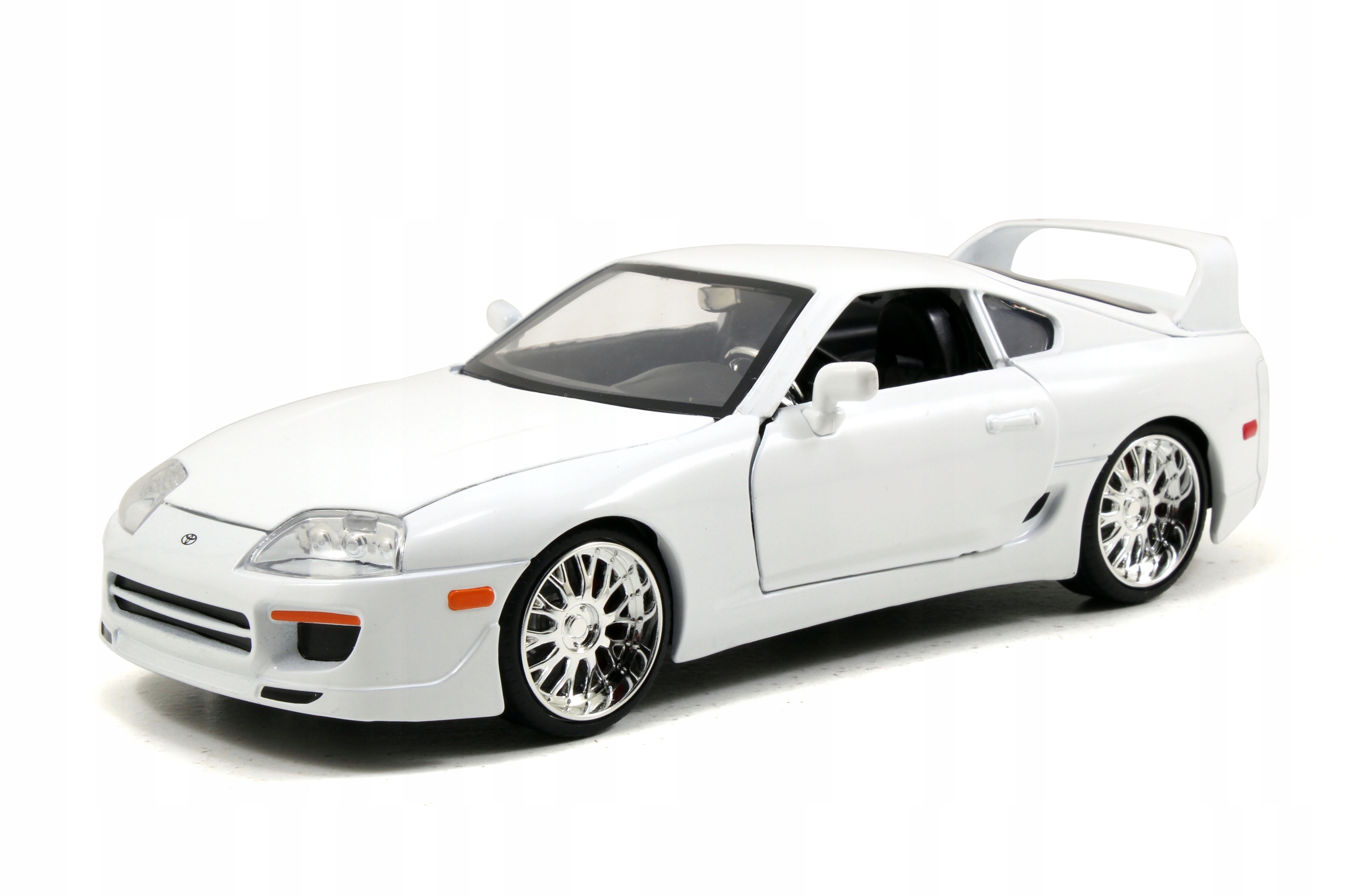 Jada Fast And Furious Brian's Toyota Supra Biały 1:24 Nowy Metal Model