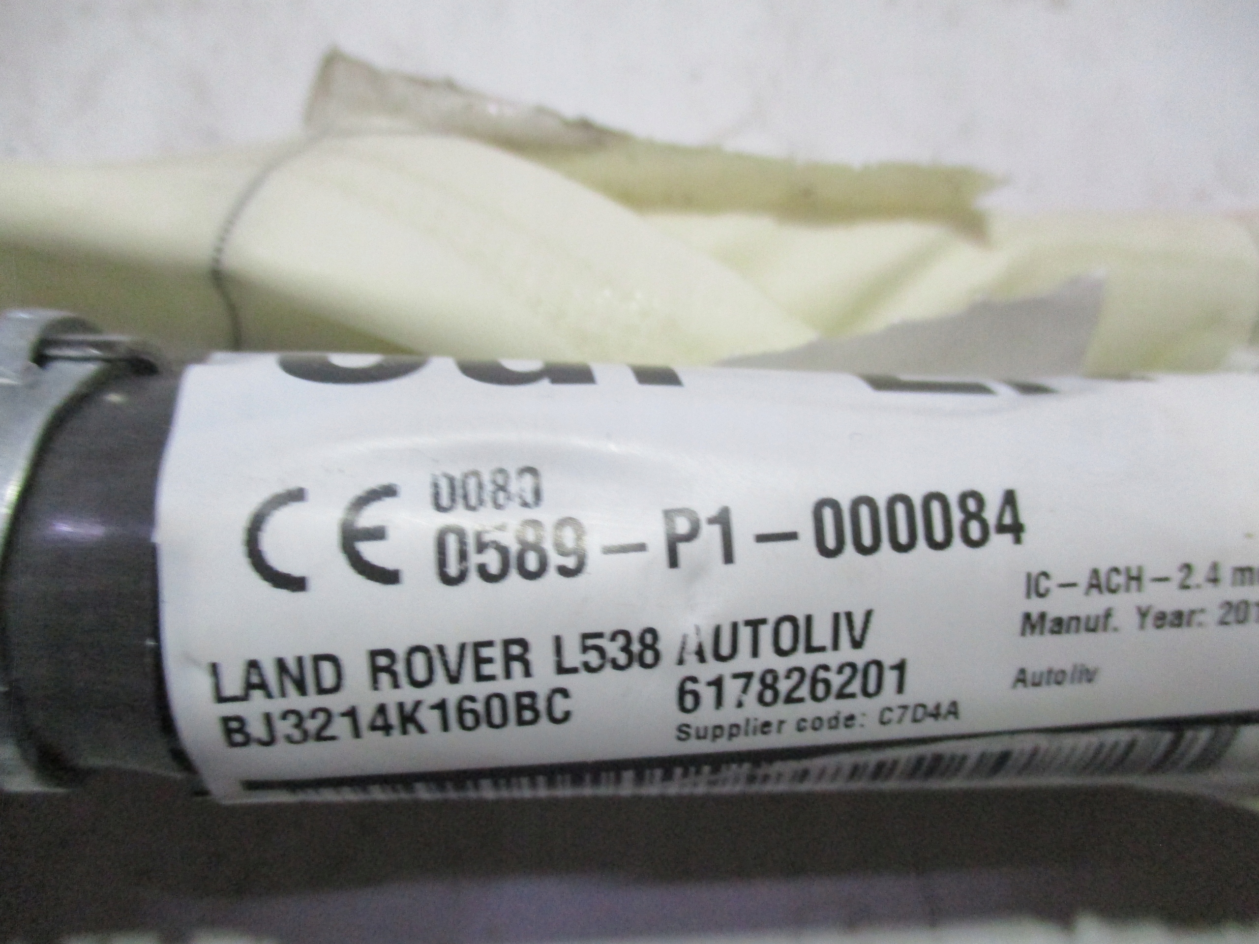 пиропатрон Range Rover Evoque 5 Двери BJ3214K160BC