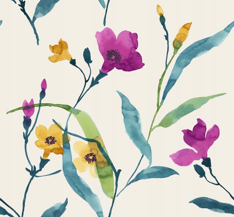 

Tkanina DX 25 Łąka Materiał Zasłonowy Obiciowy