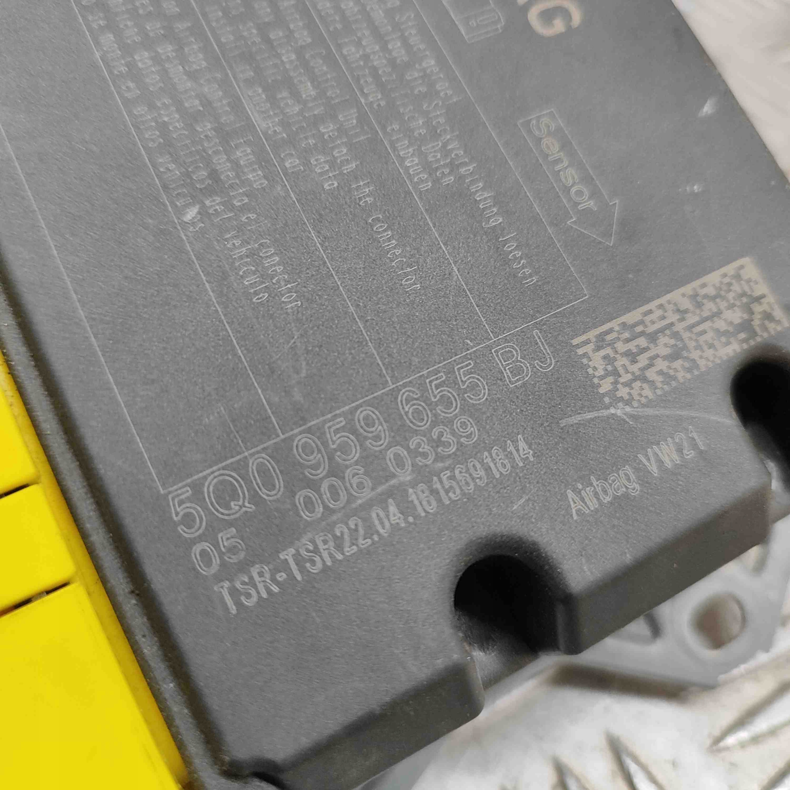 Блок airbag vw GOLF VII (5G1, BQ1, BE1, BE2) 5Q0959655BJ 29176912 2.0л