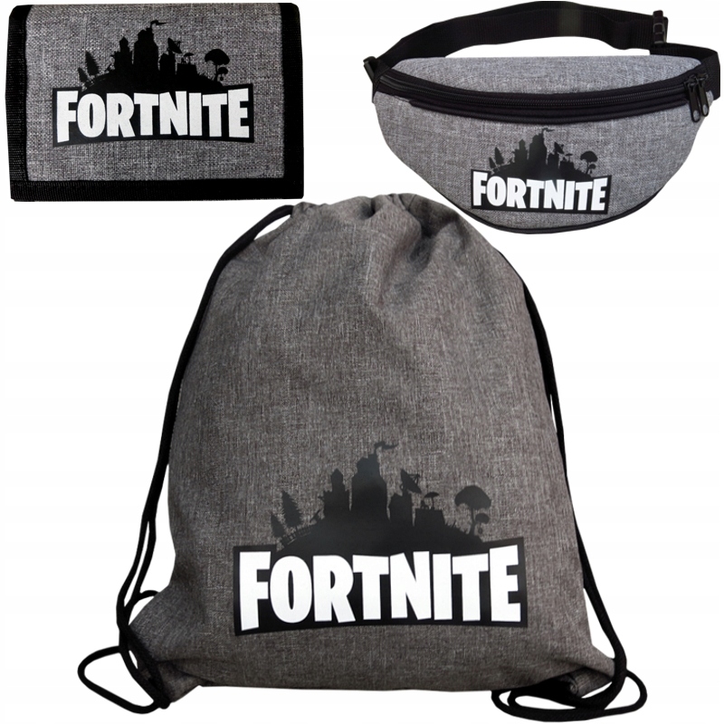 

Komplet Fortnite Worek Portfel Nerka wysoka jakość
