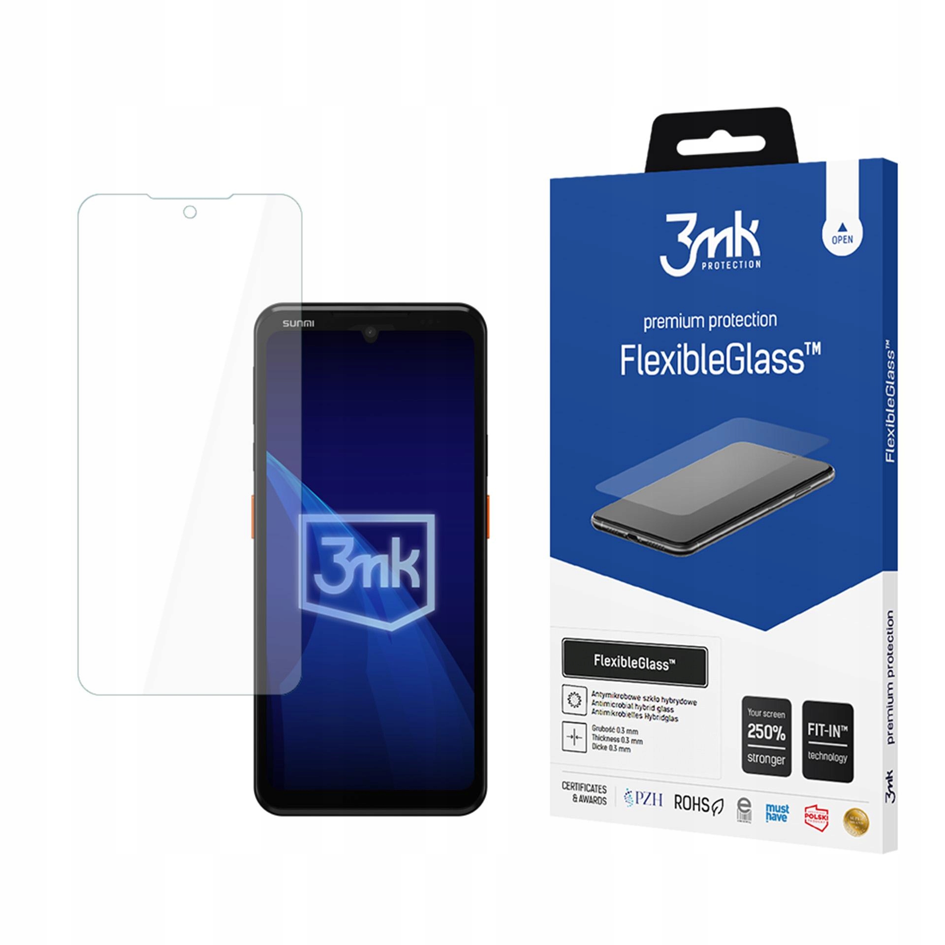 3MK Szkło Hartowane Sunmi L3 Do Urządzenia Ochrona Flexibleglass 2ND Gen