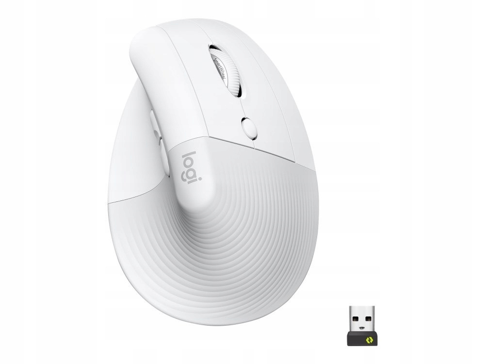 Logitech Mysz Lift For Business Off-white/pale Grey