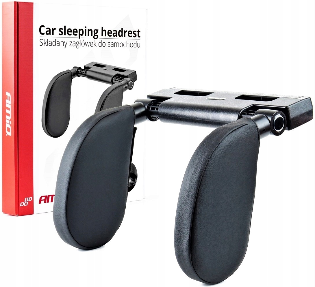 ZAGŁÓWEK OPARCIE NA GŁOWĘ DO SAMOCHODU AUTA SKÓRA