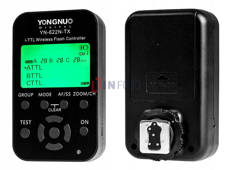Kontroler radiowych Yongnuo YN622N-TX do Nikon