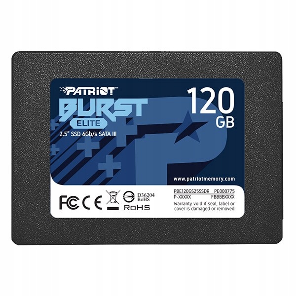 

Ssd 120GB Burst Elite 450/320MB/s Sata III 2.5
