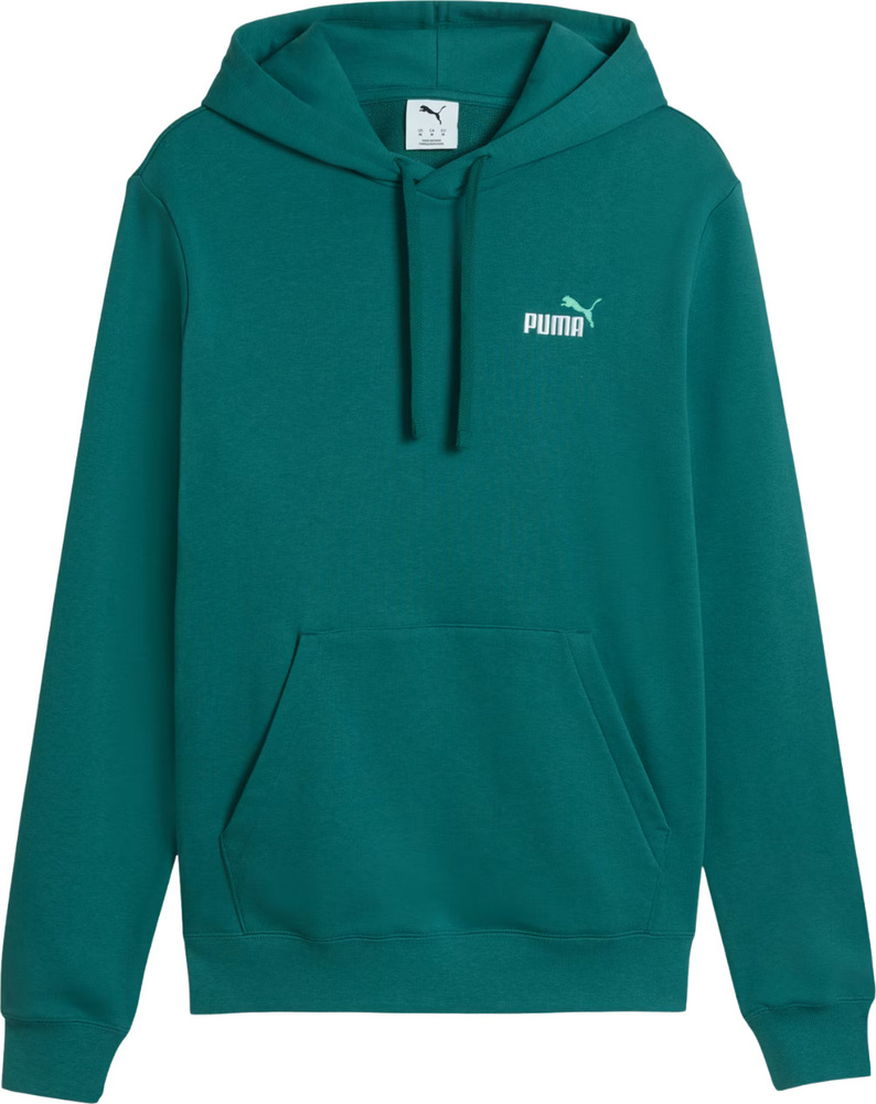 Pánská Mikina Puma Ess 2 Color Small NO.1 Logo Hoodie Zelená 684719 41 vel. 2XL