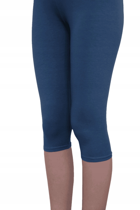 

Legginsy 3/4 Getry Rybaczki Gładkie Jeans r.152