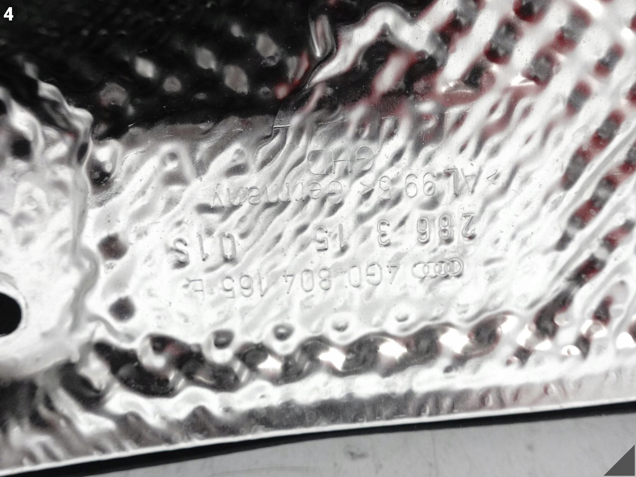 AUDI A7 S7 4G8 A6 S6 4G0 C7 10-18 cover partition wall under the window front