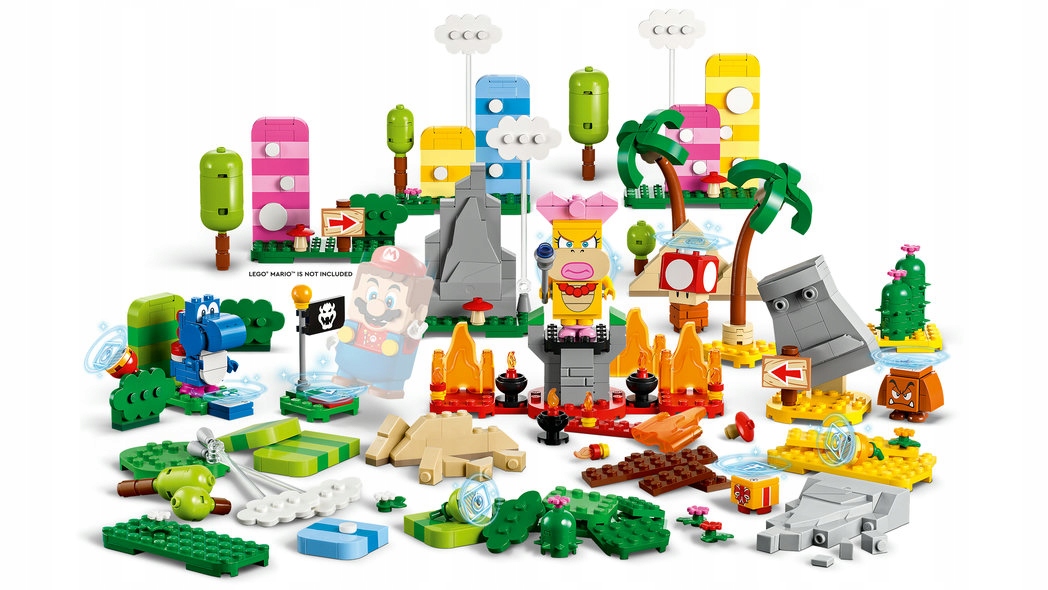 LEGO 71418 SUPER MARIO KREATYWNA SKRZYNECZKA Wiek dziecka 6 lat +