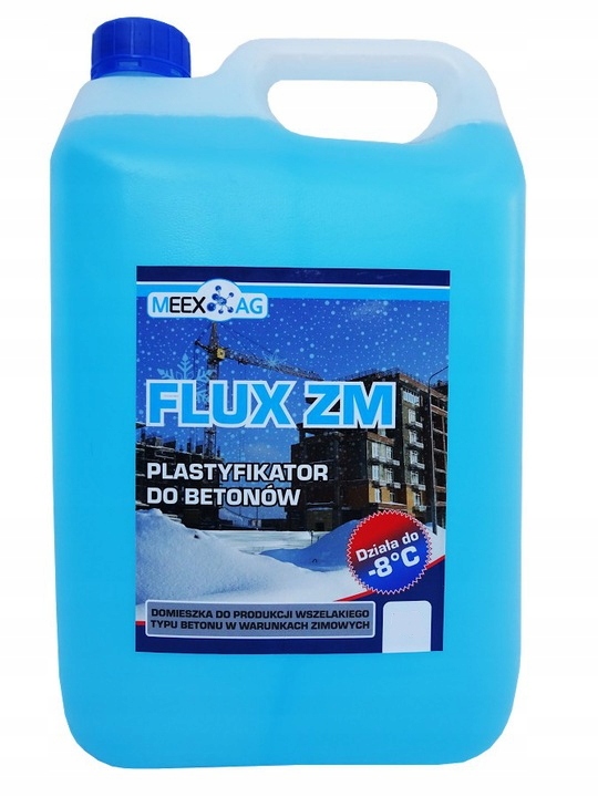 

Plastyfikator Zimowy Do Betonu Flux Zm 10L -8 st.C