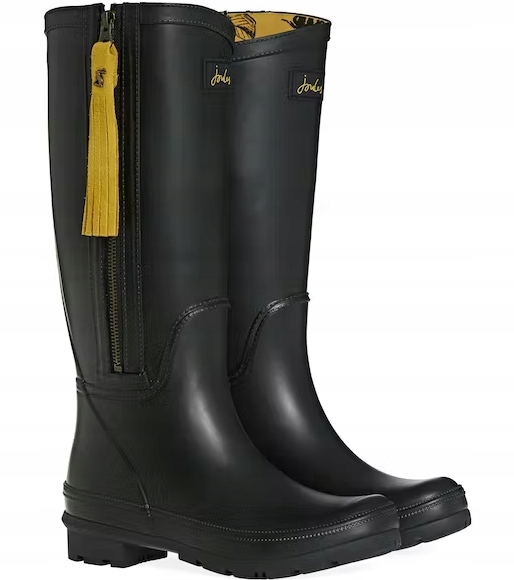 JOULES KALOSZE DAMSKIE CZARNE WYSOKIE 42 1ŻHC