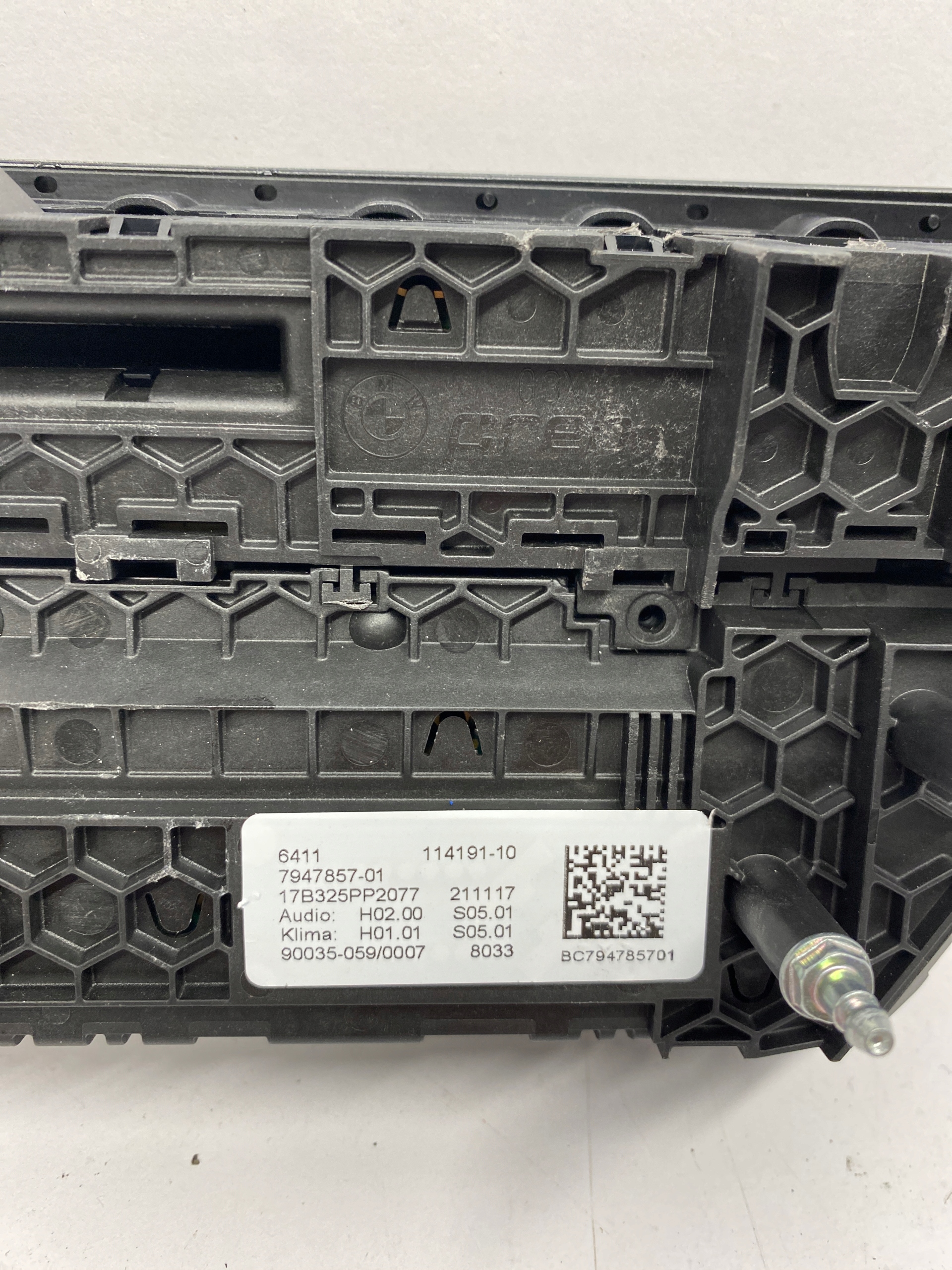 BMW G30 G31 Unite commande clima RADIO 7947857