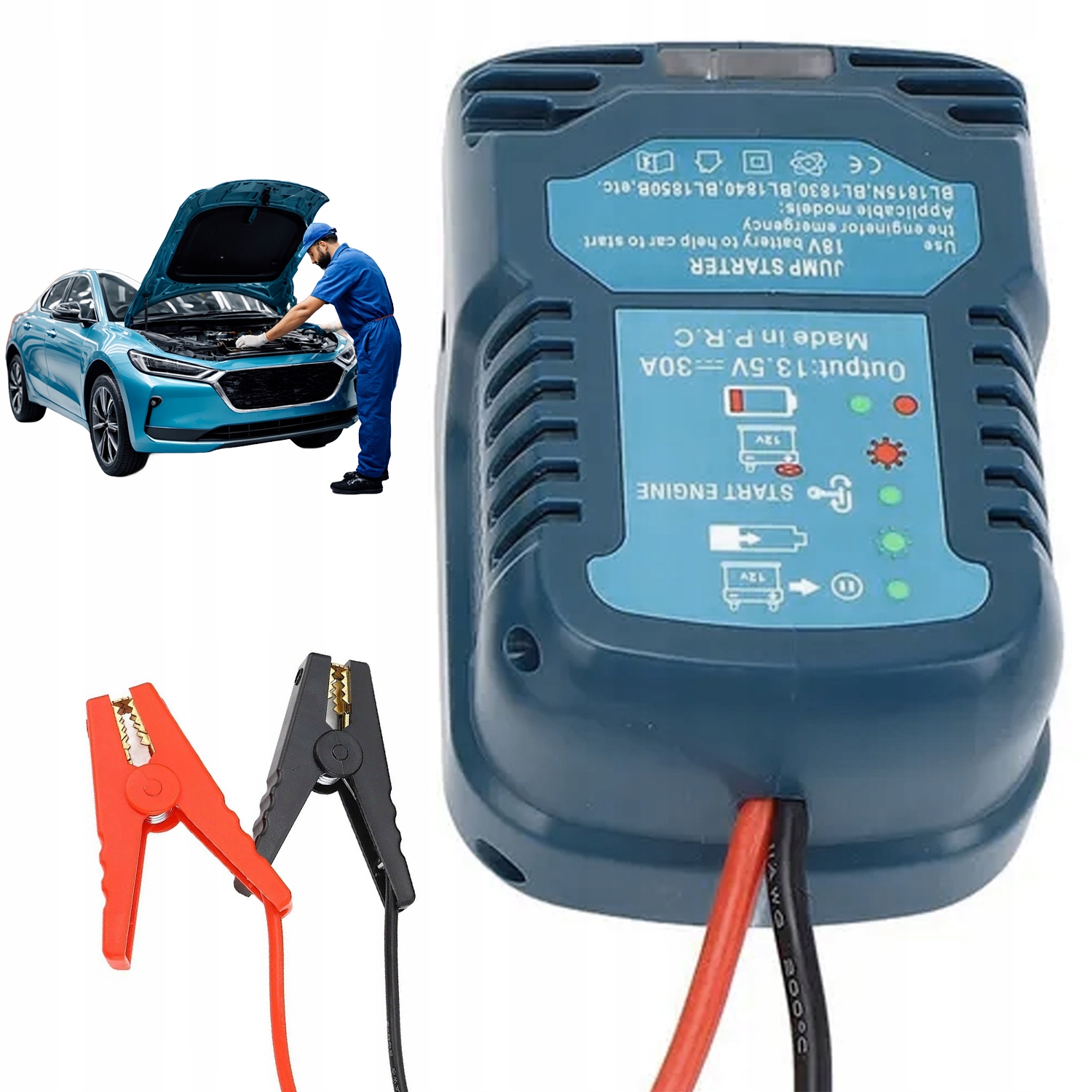 Startér Kompatibilní S 18V Baterií Pro Poruchu