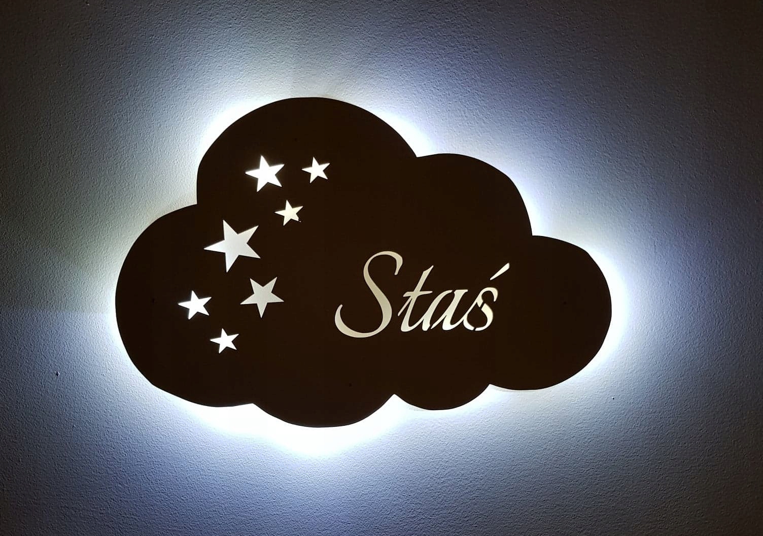 Lampka nocna LED CHMURKA -Gwiazdki imieniem wróżka Bohater brak