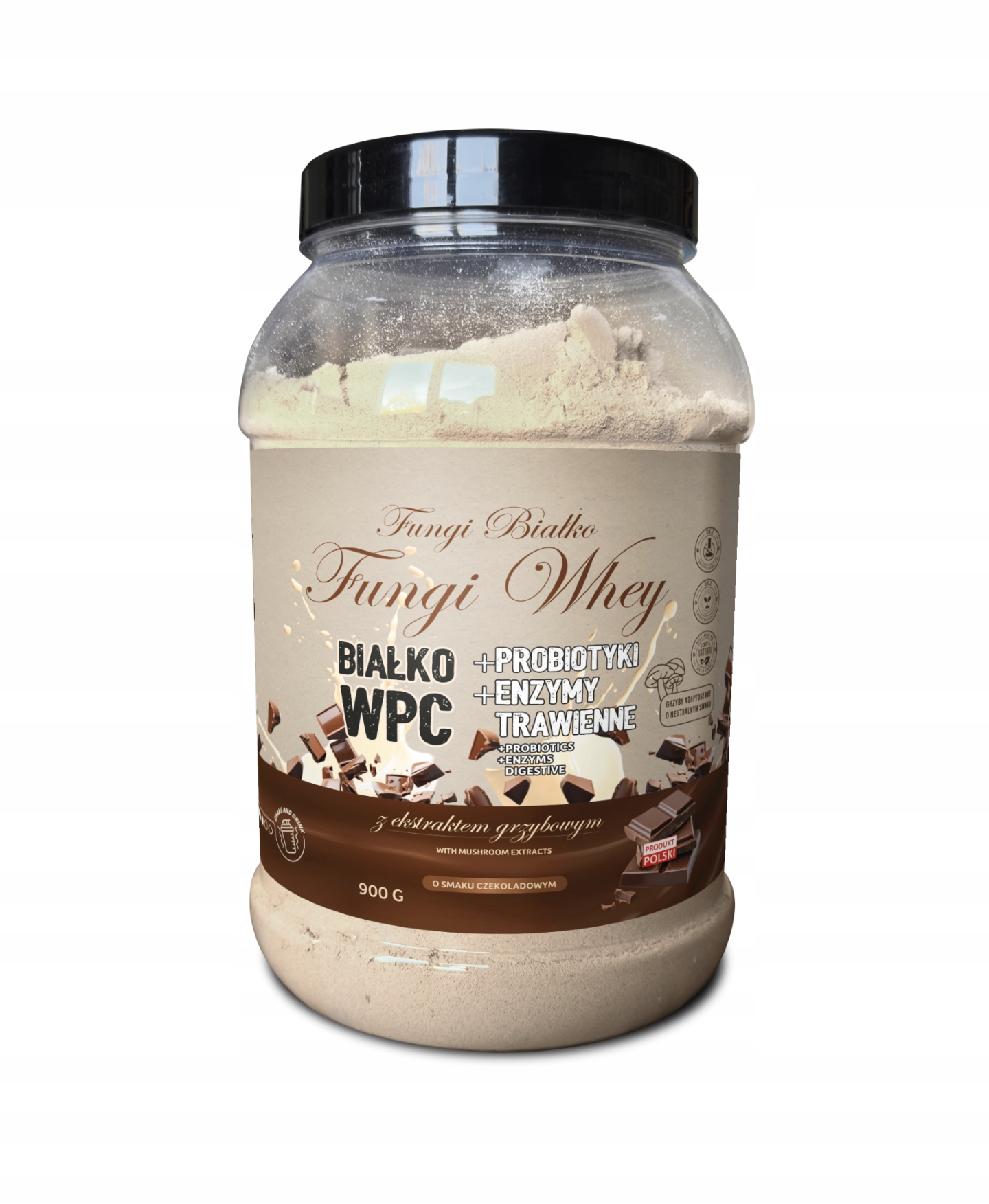 WHEY/Bílkoviny Fungi Probiotika Trávicí enzymy extrakty z hub t