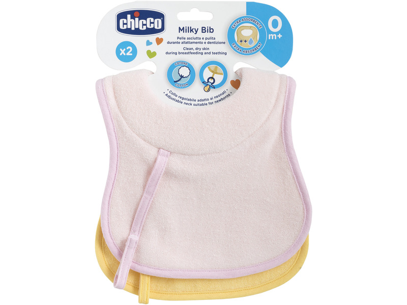 

Śliniaczki Frote Chicco 0M+ Różowy Żółty