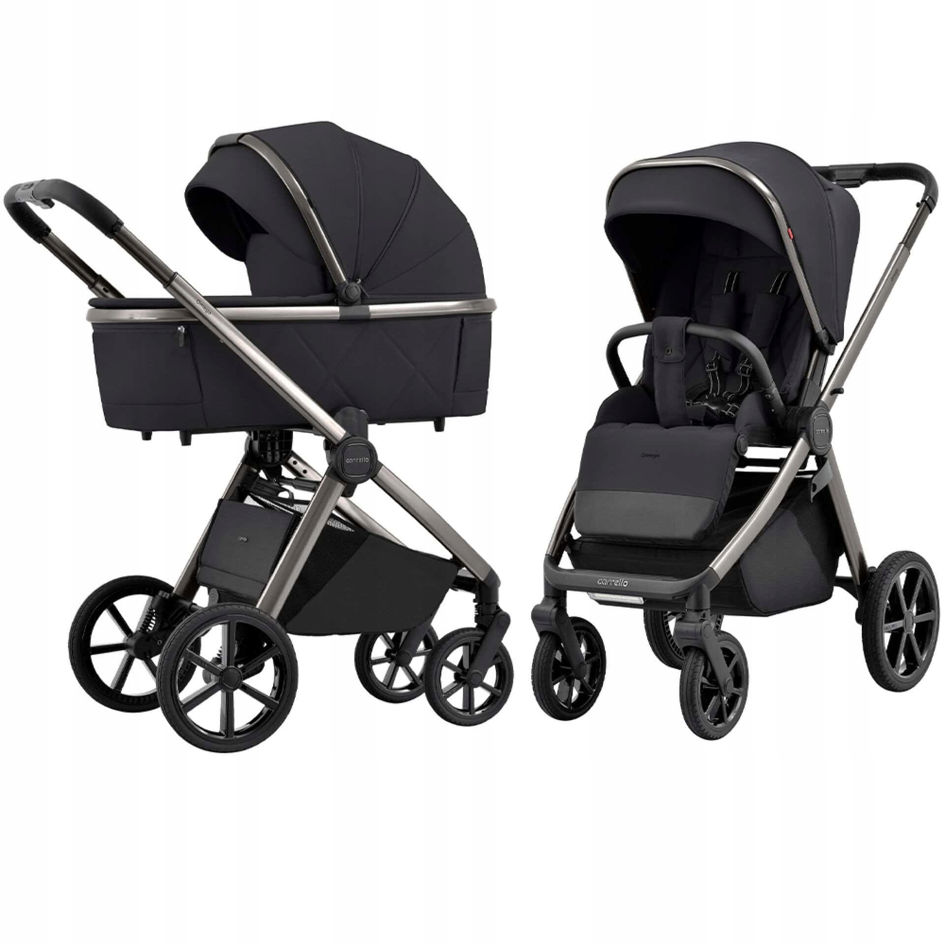 Carrello Omega Absolut Black Wózek 2w1 do 22kg
