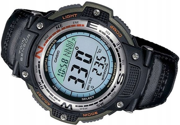 

Męski Casio Protrek SGW-100B-3V Kompas Temp WR200m