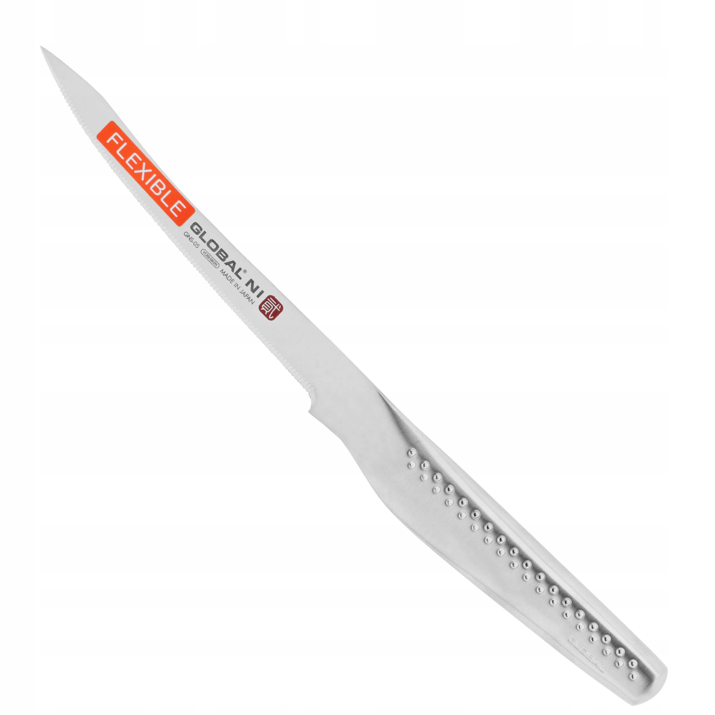 Nôž na paradajky Global Ni GNS-05 zúbkovaný 12,5 cm