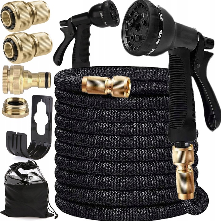 

Ogrodowy Wąż 45m Rozciągliwy Złączki Pistolet