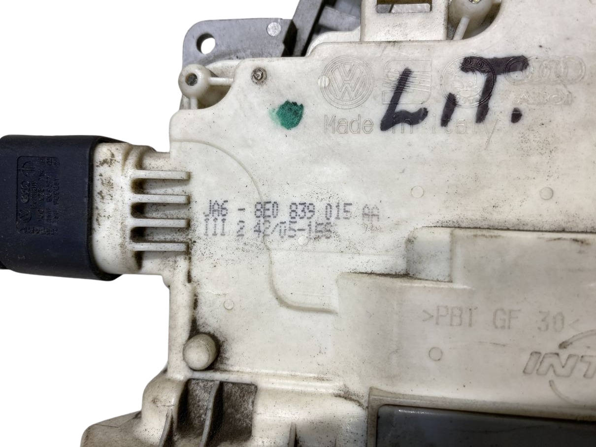 lock door left rear part AUDI A4 B7 8 PIN 8E0839015AA