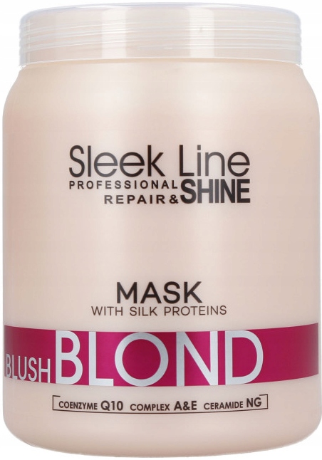 STAPIZ SLEEK LINE BLUSH BLOND maska do włosów 1000 ml