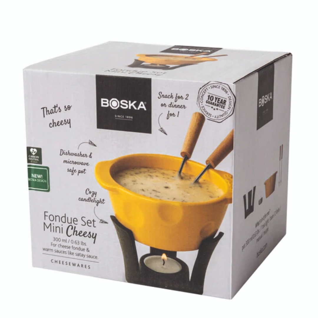 ZESTAW FONDUE SET MINI CHEESY 300ml BOSKA Kod producenta 853511