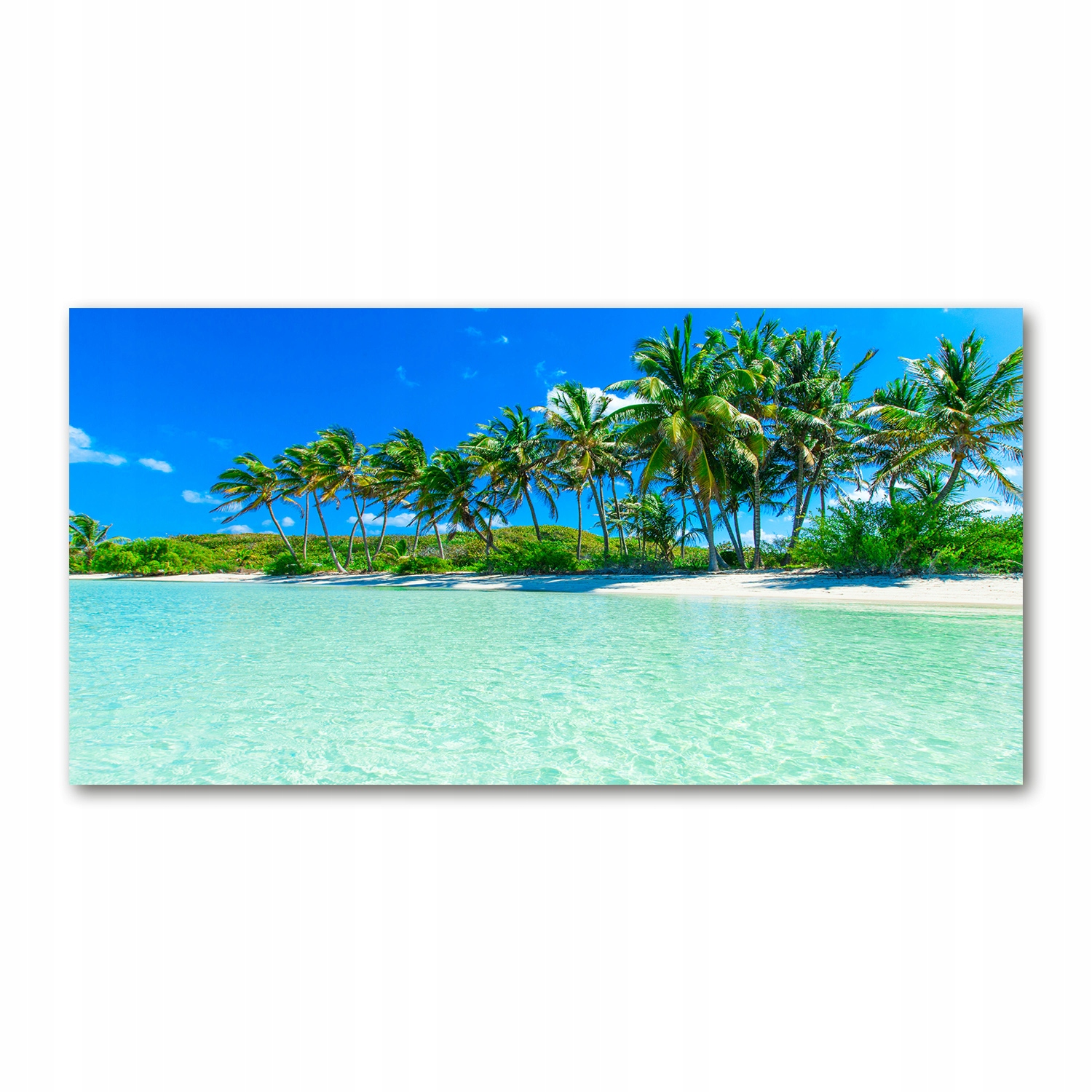

Foto obraz szkło akryl Tropikalna plaża 120X60 cm