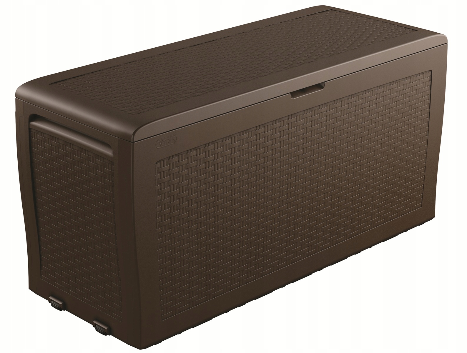 Skrzynia ogrodowa, tarasowa Samoa Rattan Box 270L brązowa Keter