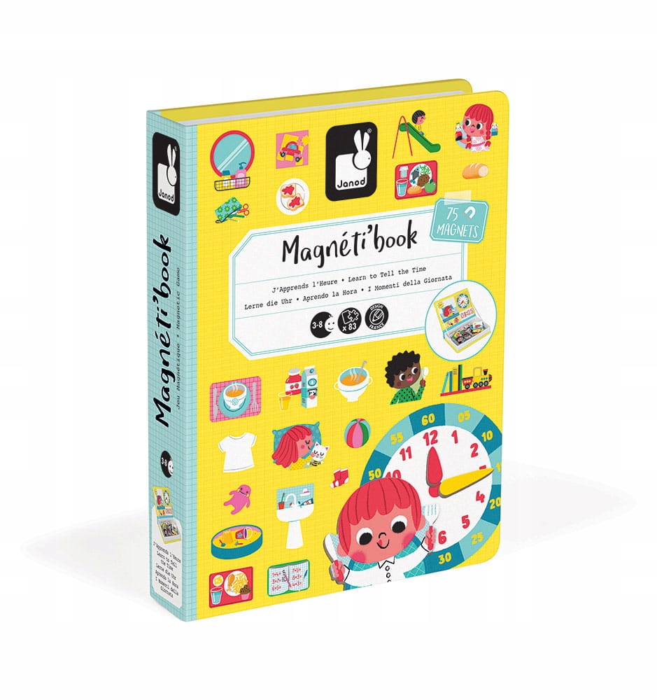 

Magnetyczna Układanka Zegarek Magnetibook Janod