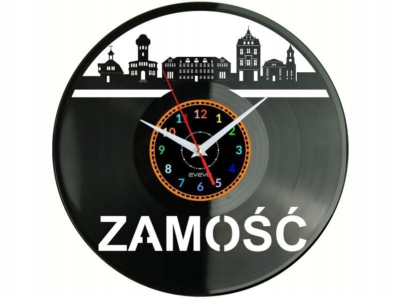 Zamość Miasto Polska Nápad na Dárek Nástěnná Dekorace z vinylové desky