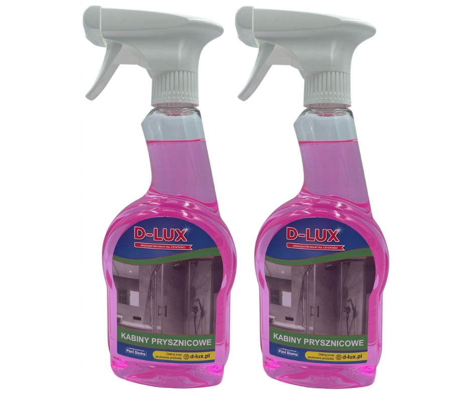 

D-lux Kabiny Prysznicowe 500 ml Zestaw 2 butelek