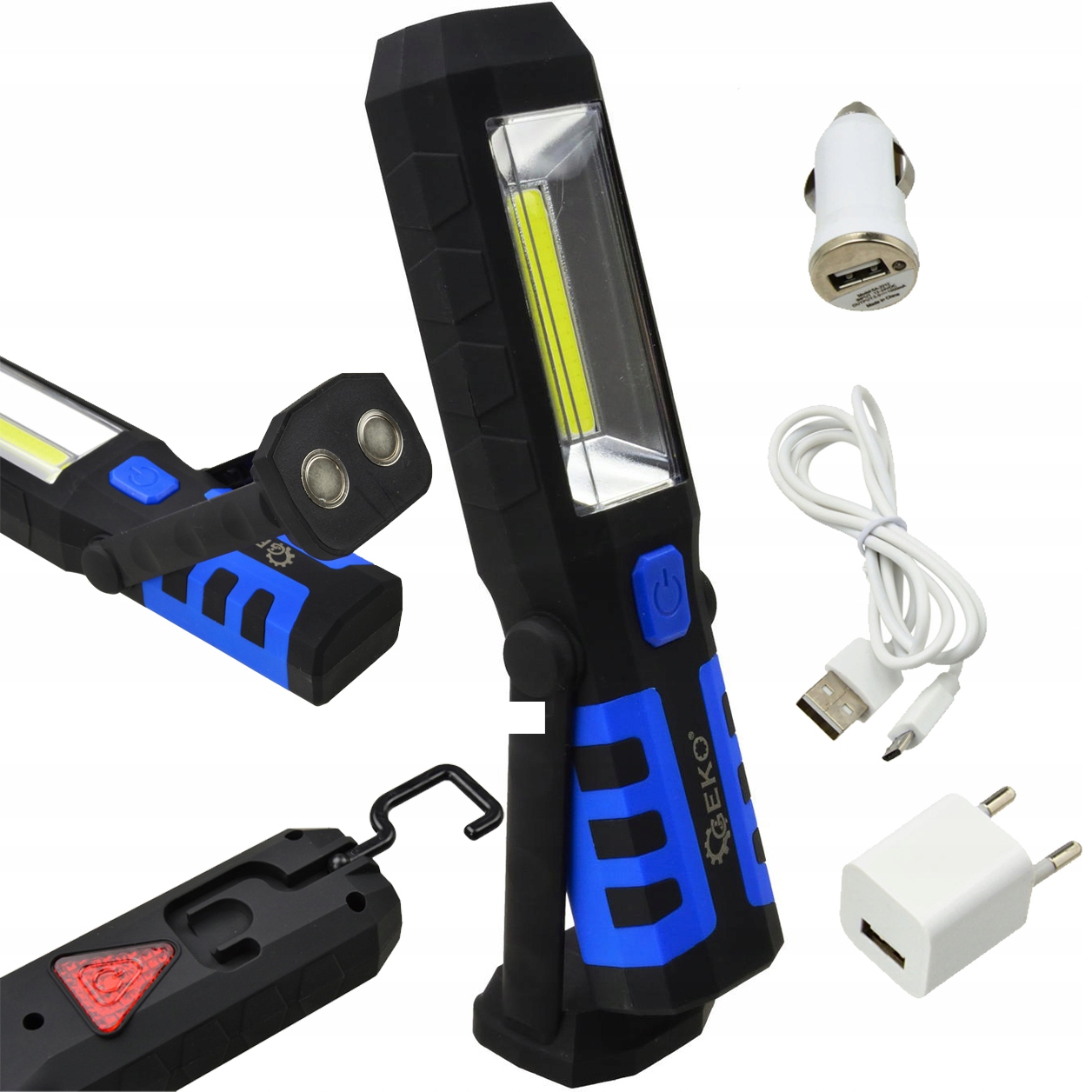 Latarka Warsztatowa Lampka Lampa Led Li-on 2800mAh
