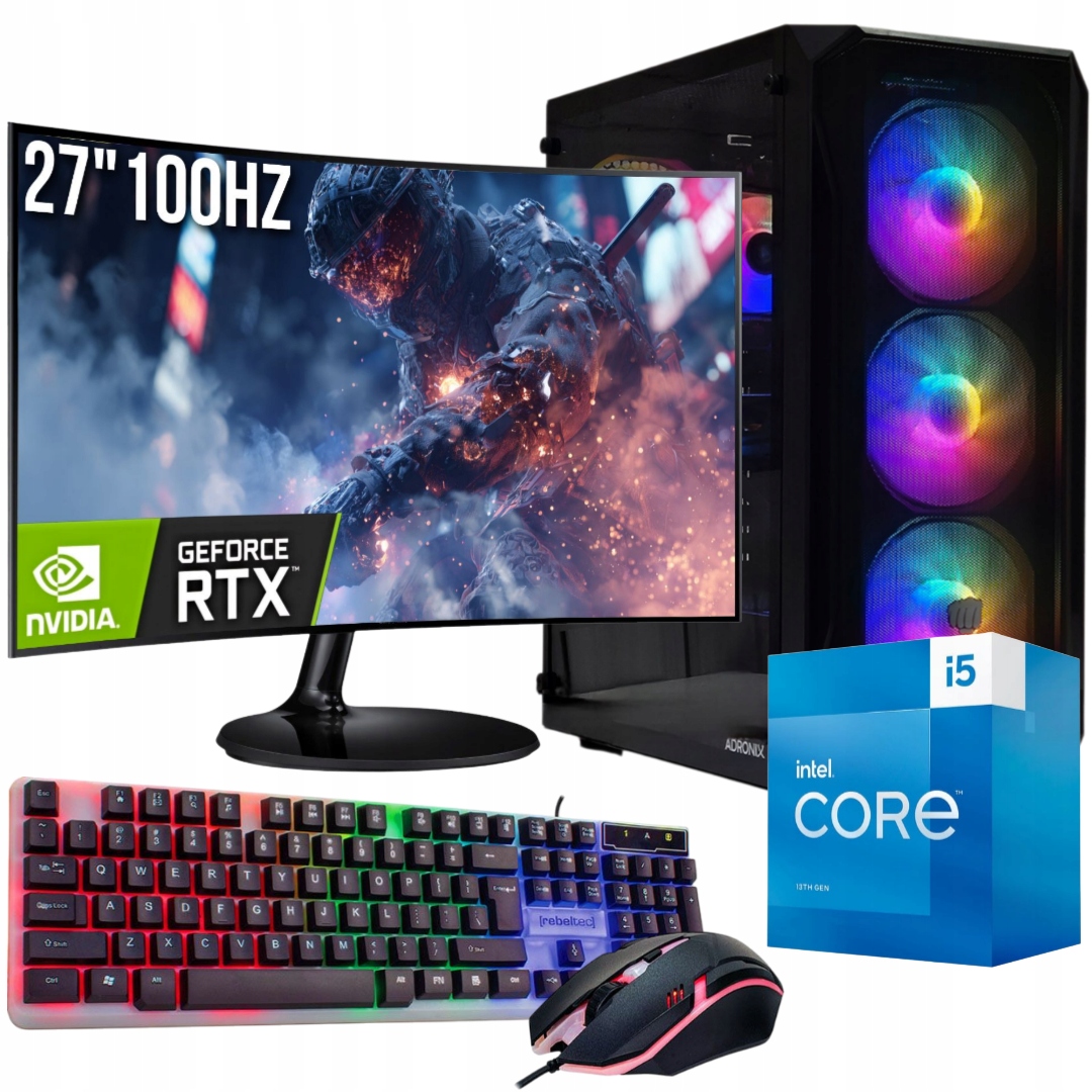 Herní Set I5 32GB Rtx 5060 Ti 8GB Monitor 27" 100Hz