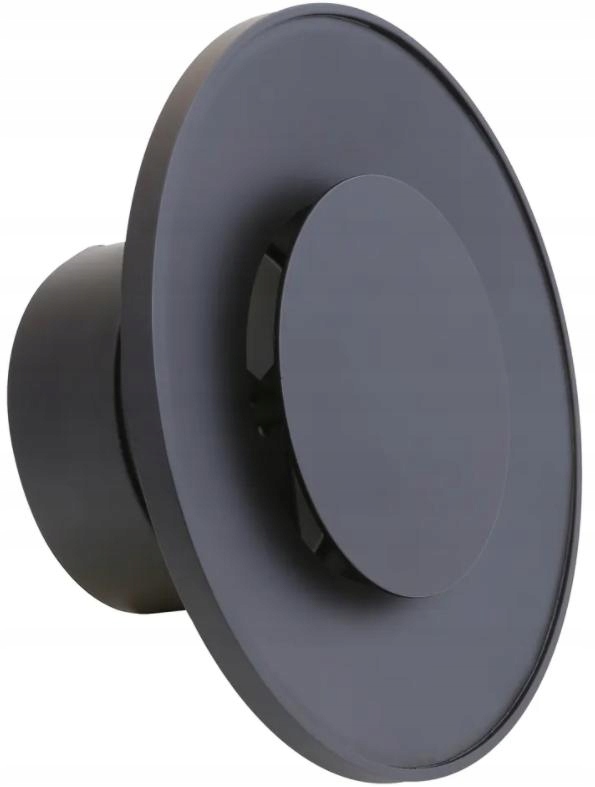 Ventilační anemostat Asv Darco 125 mm černý