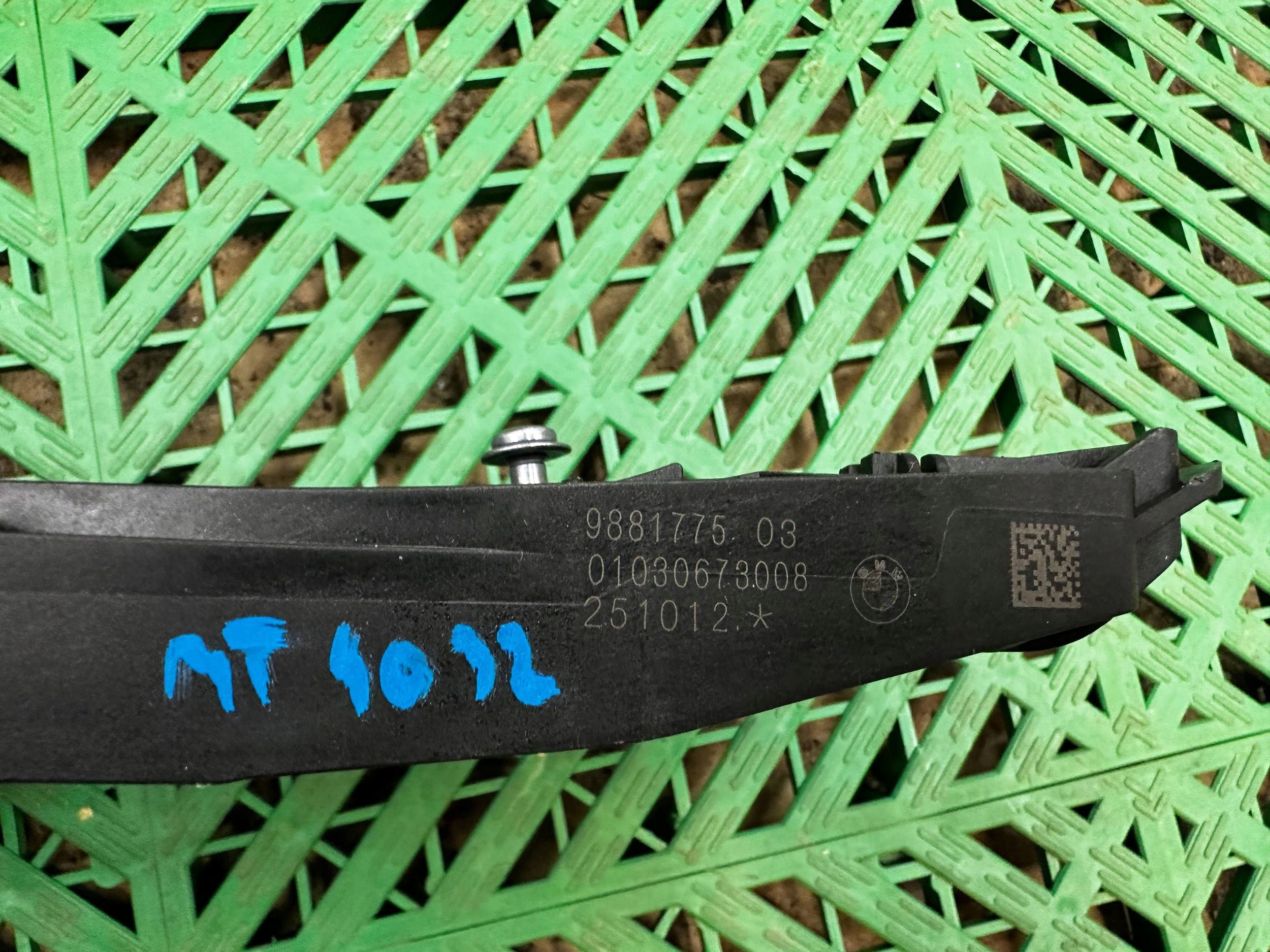 handle exterior rear BMW X3 G01 9881775
