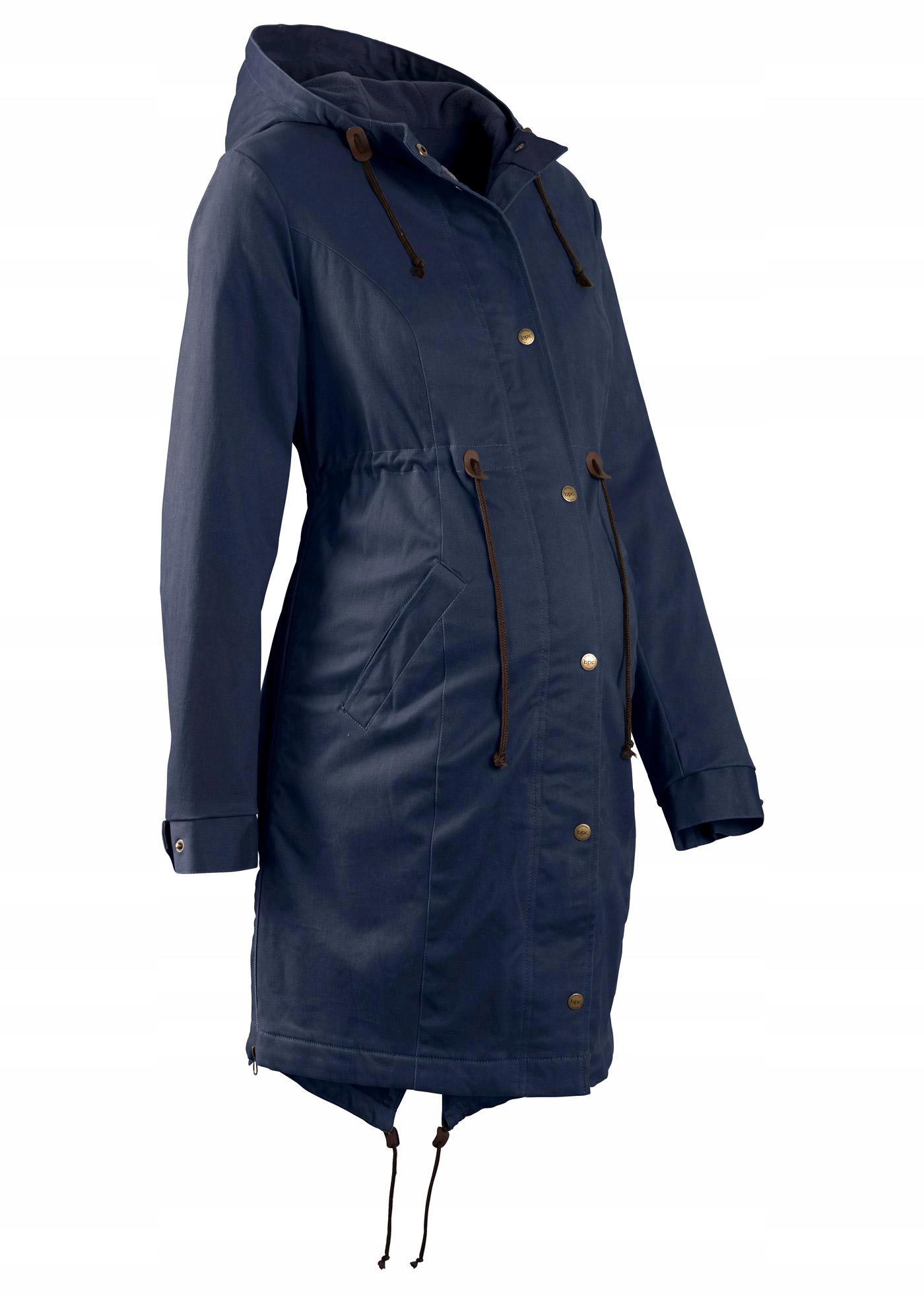 Bonprix cot KURTKA CIĄŻOWA Z KAPTUREM 38