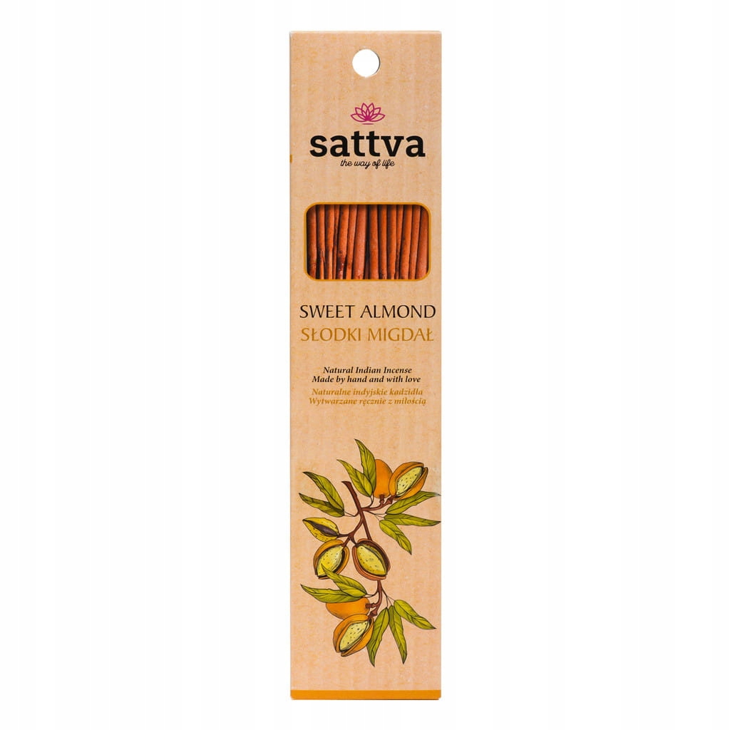 

Sattva Incense Sweet Almond Słodki Migdał 30 G