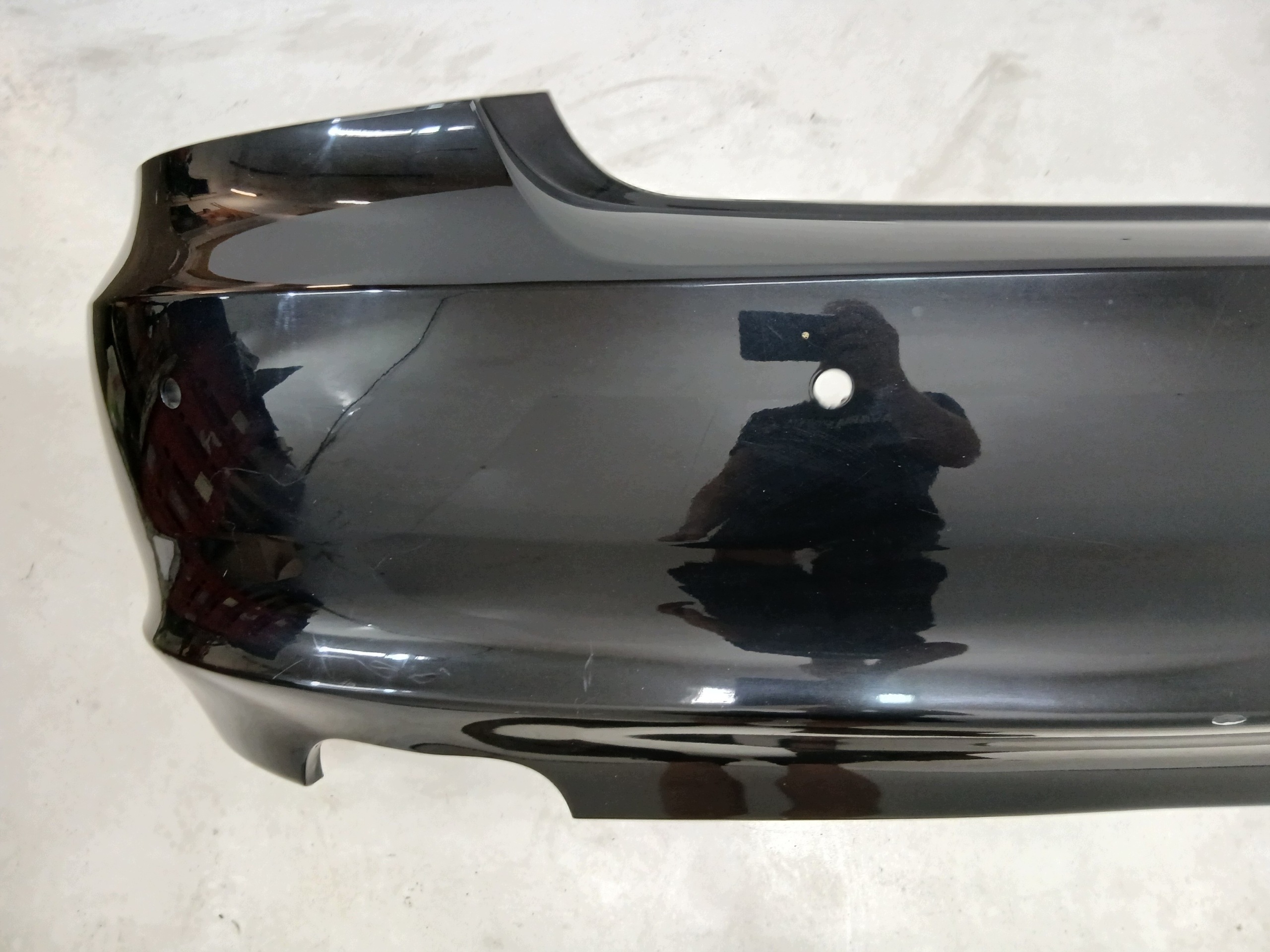 bumper rear BMW E88 BLACK SAPPHIRE 475 BAV