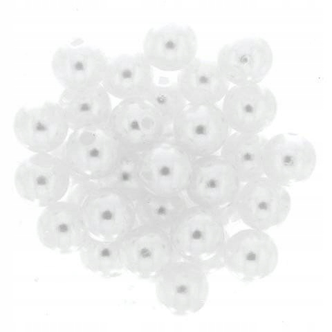 Korálky Perličky Akrylové 10mm 500g ~1000ks