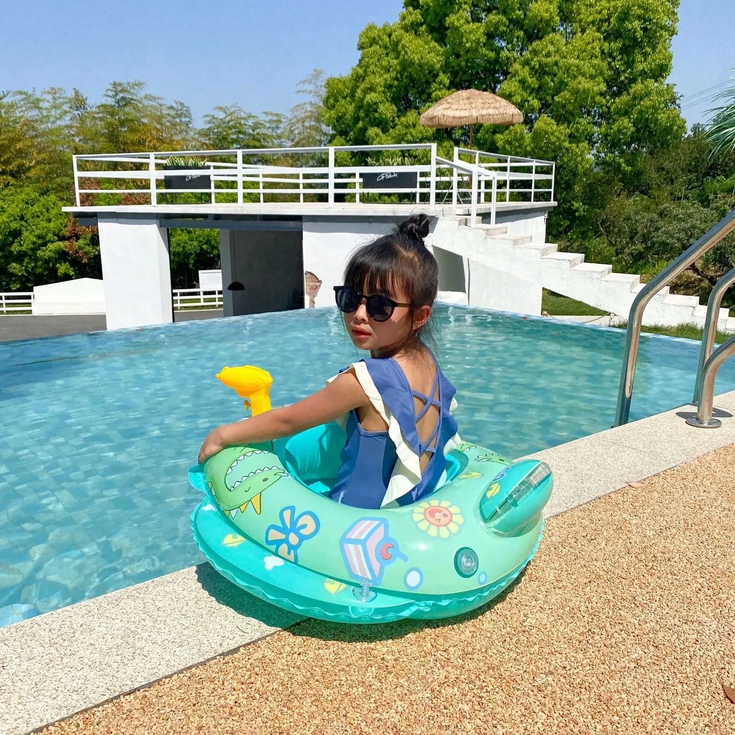 KOŁO DO PŁYWANIA DMUCHANE WODY MATERAC PONTON Z SIEDZISKIEM PISTOLET WODĘ Certyfikaty, opinie, atesty CE