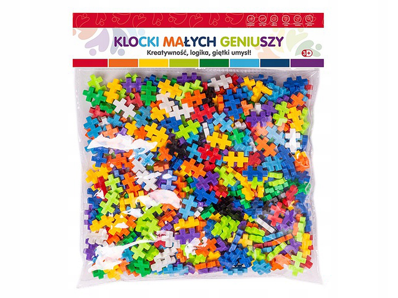 ASKATO KLOCKI Mini PUZZLE MAŁYCH GENIUSZY 266 el. Płeć Chłopcy Dziewczynki