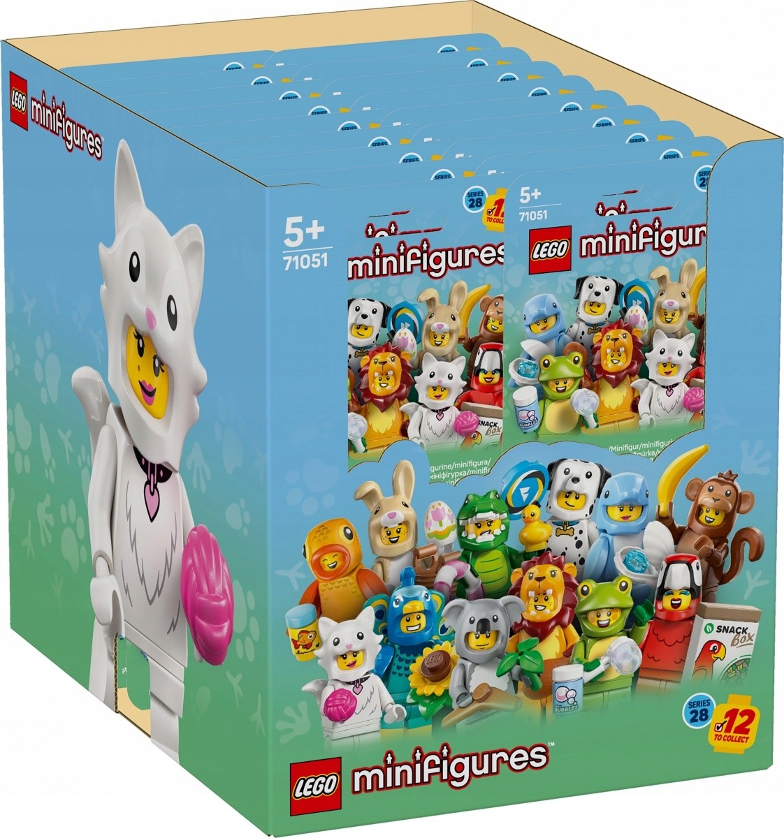 Lego Stavebnice Minifigures 71051 Minifigurky Série 28 Zvířata (box)