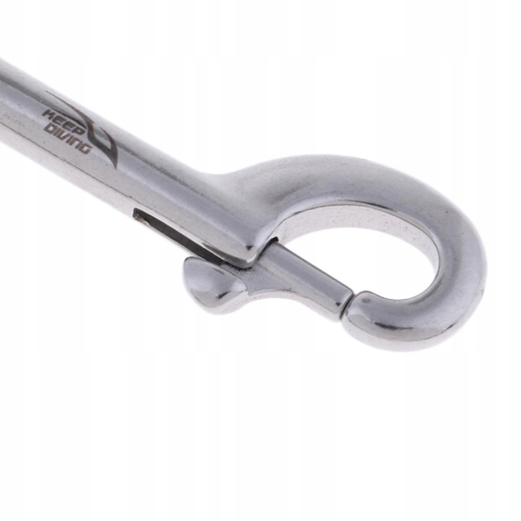 Dwustronny karabińczyk nurkowy zatrzaskowy klips Długość (mm) 0.1