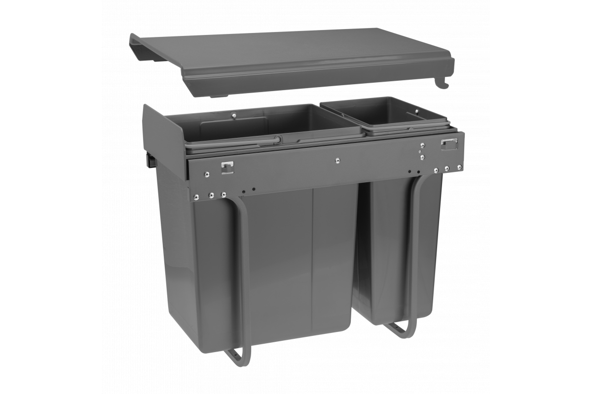 Nádoba Gtv Practi Eco vodicí H45 300 10L+20L antracit PB-45-002010-60A