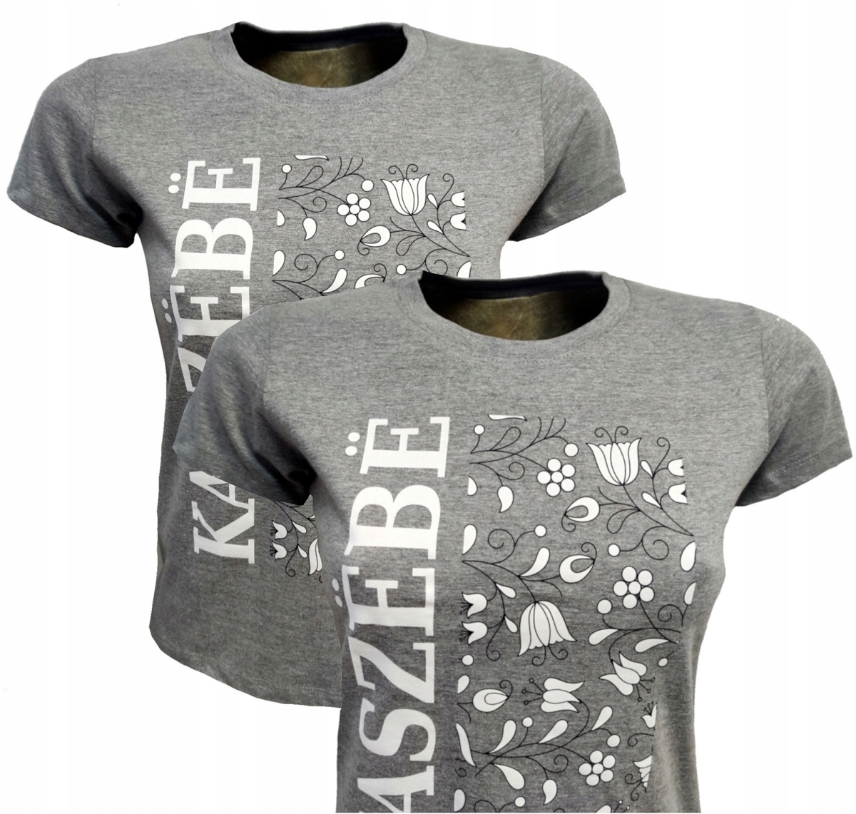 

T-shirt Damski Antracyt Kaszebe L