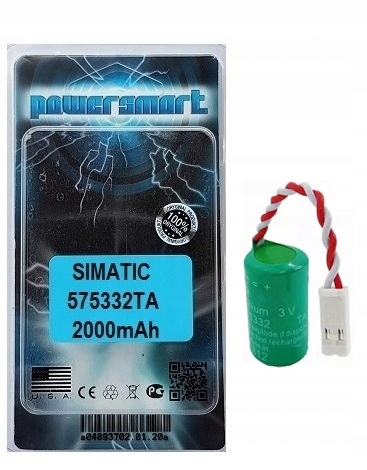 Bateria do Siemens Simotion Simatic Siject 575332TA 2000mAh biały oryg wtyk